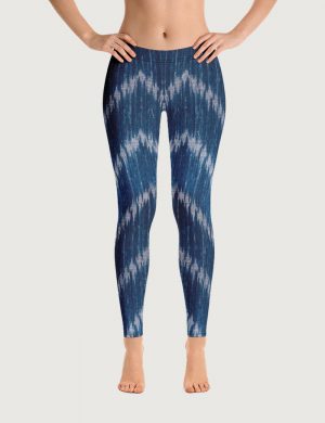 Textured Earth Leggings Front View