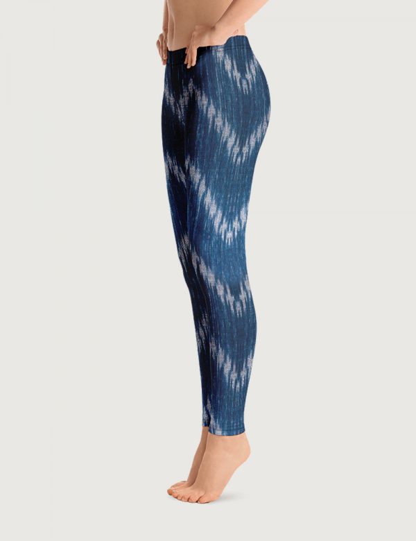 Textured Earth Leggings Side View