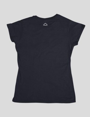 Womens Fashion fit T-Shirt Libra Constellation Navy