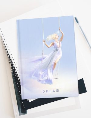 Dream Goddess Notebook Journal Lined Hardcover