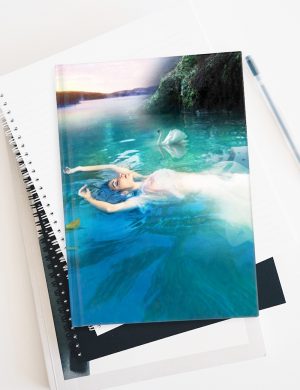 Water Goddess Notebook Journal Lined Hardcover