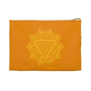 Solar Plexis Chakra Tarot Card Pouch, Cosmetic Bag, Pencil Case, Multi Function Zipper Bag
