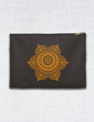 Sacral Chakra Tarot Card Pouch, Cosmetic Bag, Pencil Case, Multi Function Zipper Bag