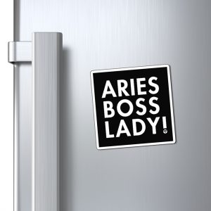 Aries Boss Lady Magenet three sizes