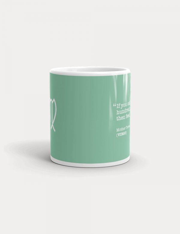 Virgo Famous Quote Coffee or Tea Mug middle