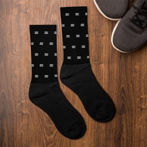 Miss Zodiac Aquarius Symbol Printed Sports Socks